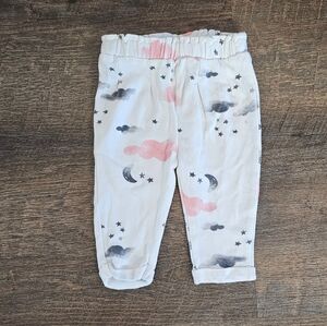 Rabbit & Bear by Emily And Oliver Girls Pants Size 0–3 Months 🌙✨